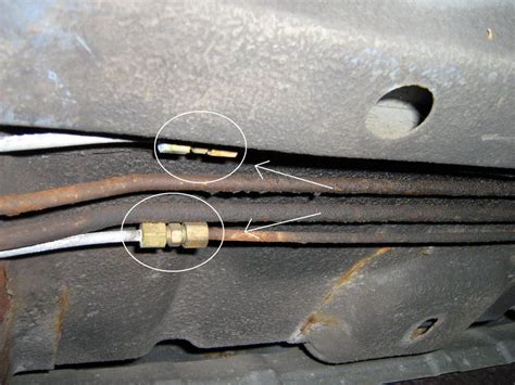 car brake line replacement